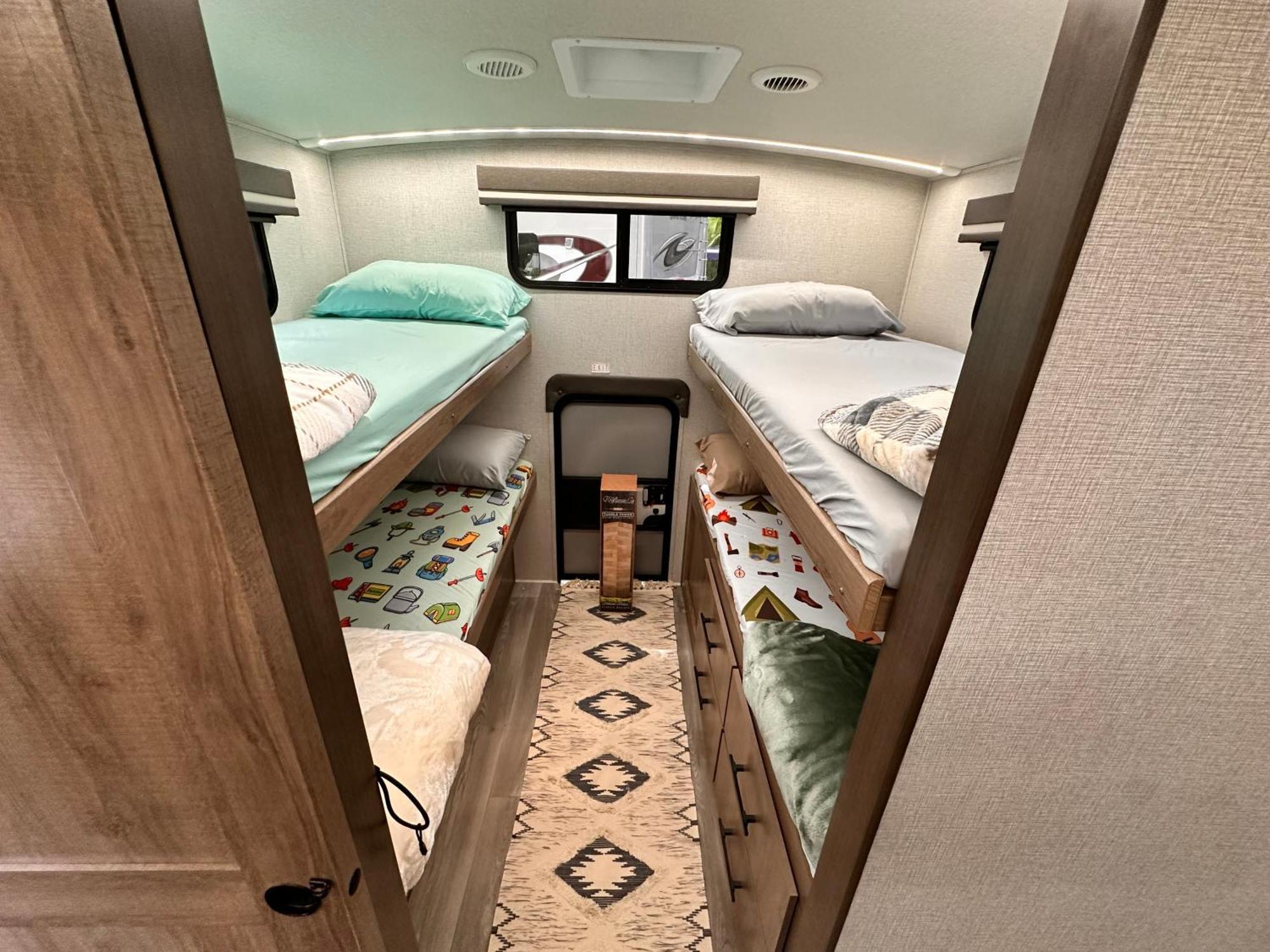 Camper Rv In Camping *